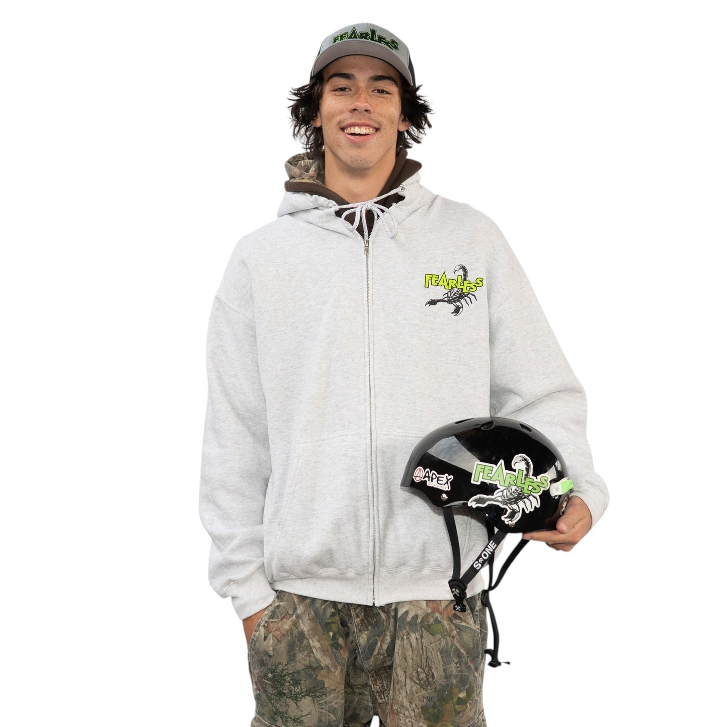 Fearless Zip Hoodies