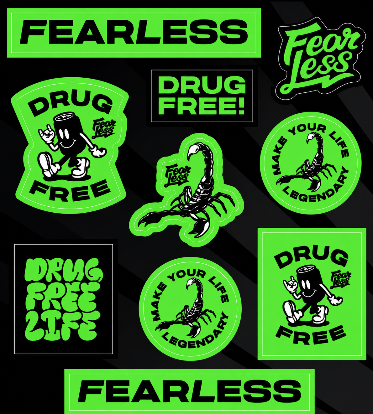 Fearless Sticker Sheet