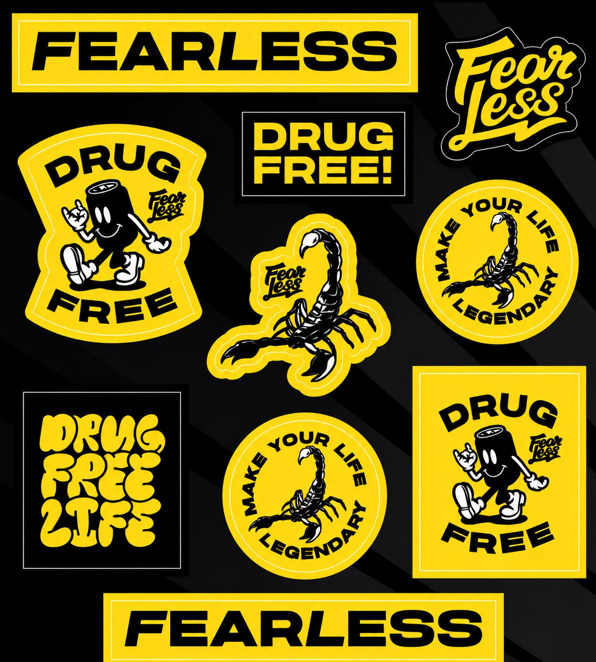 Fearless Sticker Sheet