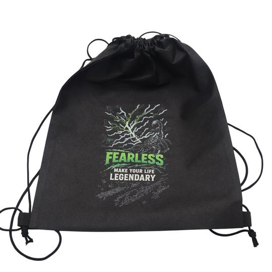 Fearless Drawstring Bag
