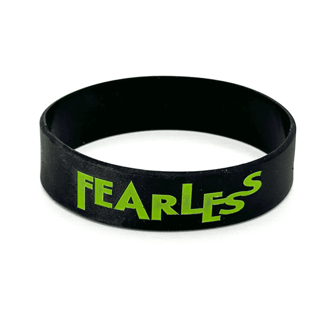 Fearless #makeyourlifelegendary wristbands